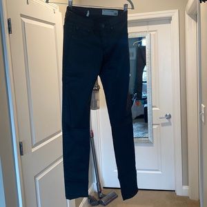 Size 26 black rag & bone skinny jeans